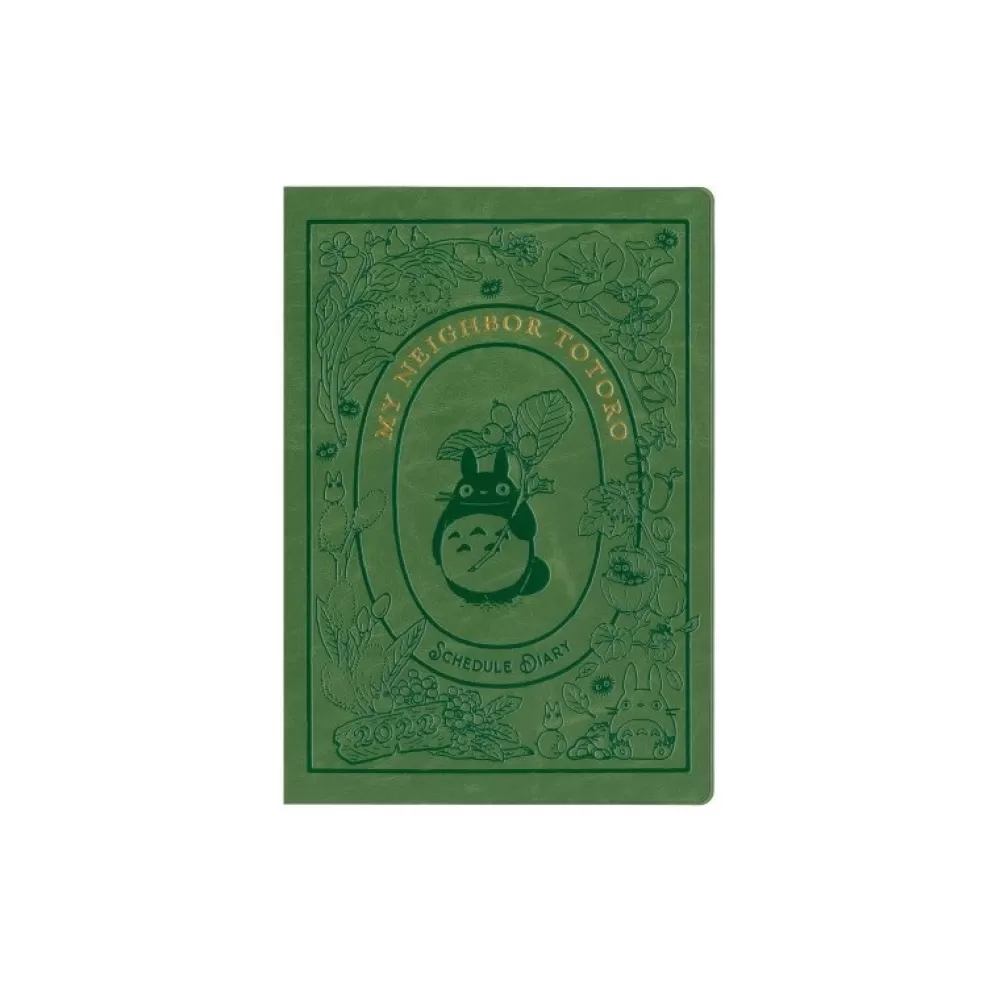 Cheap Agenda 2022 Simili Cuir Totoro Et Feuilles - Mon Voisin Totoro Agendas Et Calendriers
