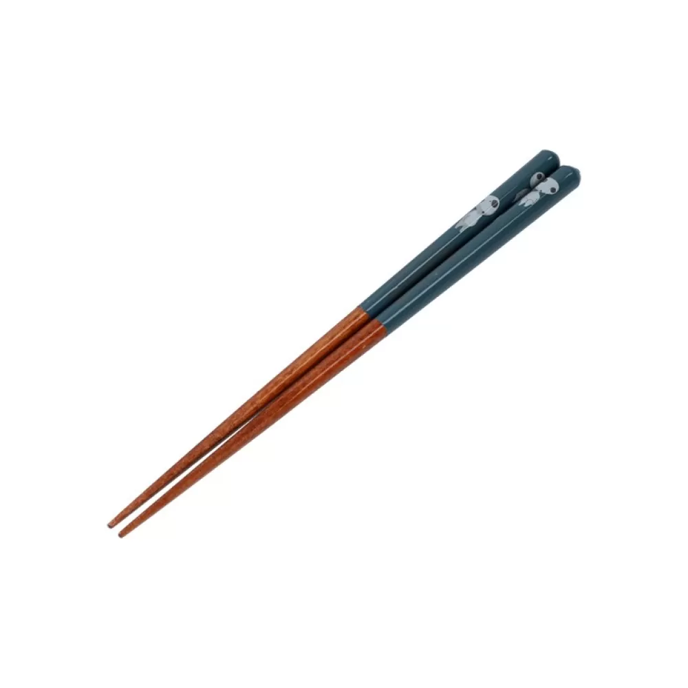 New Baguettes Laquees 21Cm Kodama Bleu Marine - Princesse Mononoke Cuisine Et Table