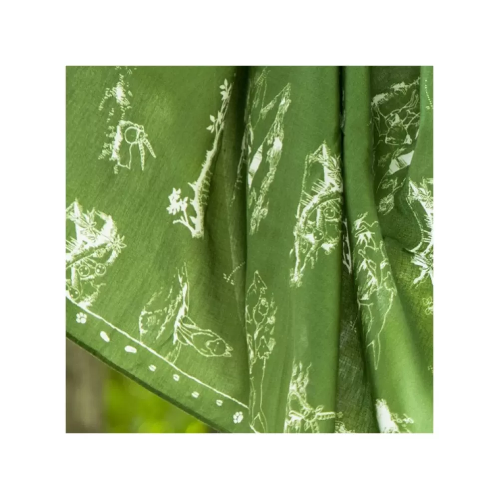 Online Bandana Vivre Ensemble Vert - Princesse Mononoke Textile