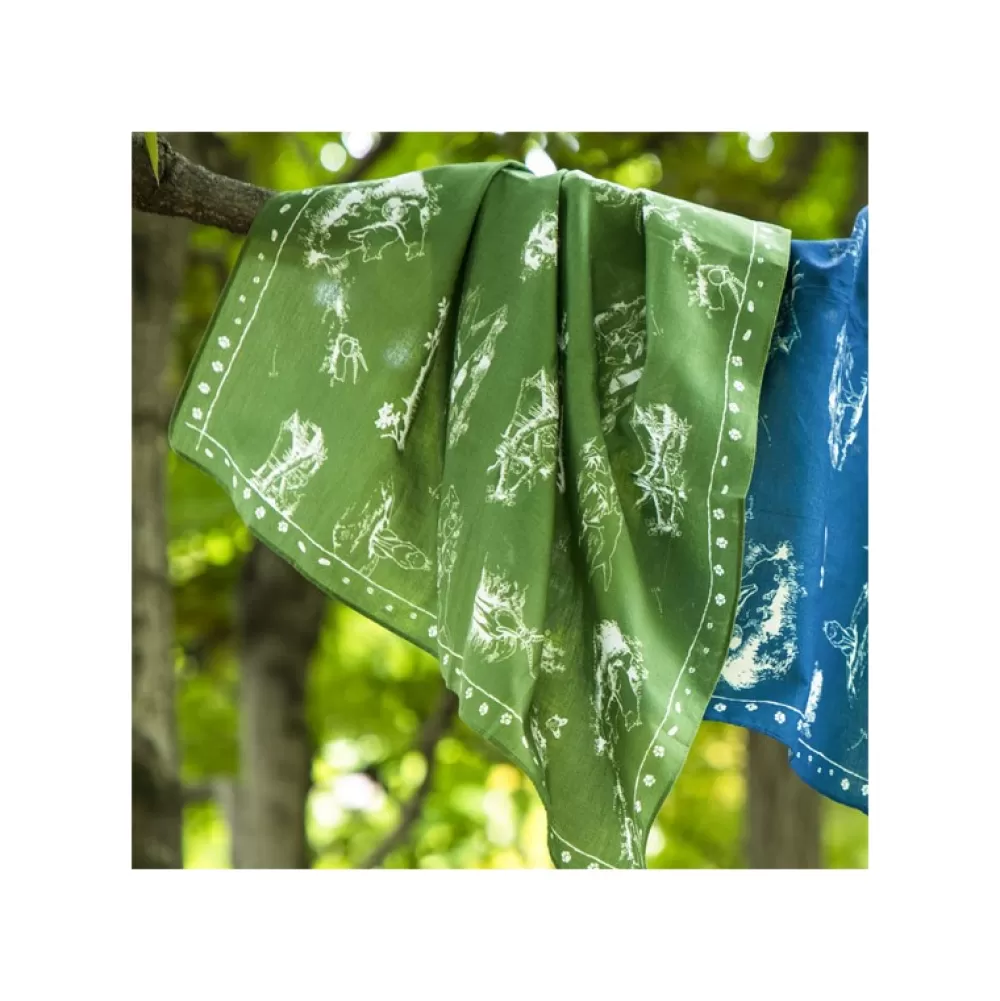 Online Bandana Vivre Ensemble Vert - Princesse Mononoke Textile