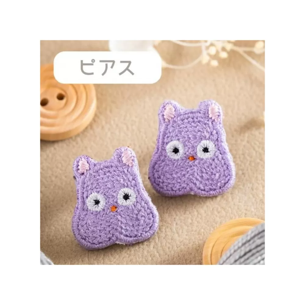 Cheap Bijou Boucle D'Oreilles Broderie Boh Mouse - Le Voyage De Chihiro Bijoux