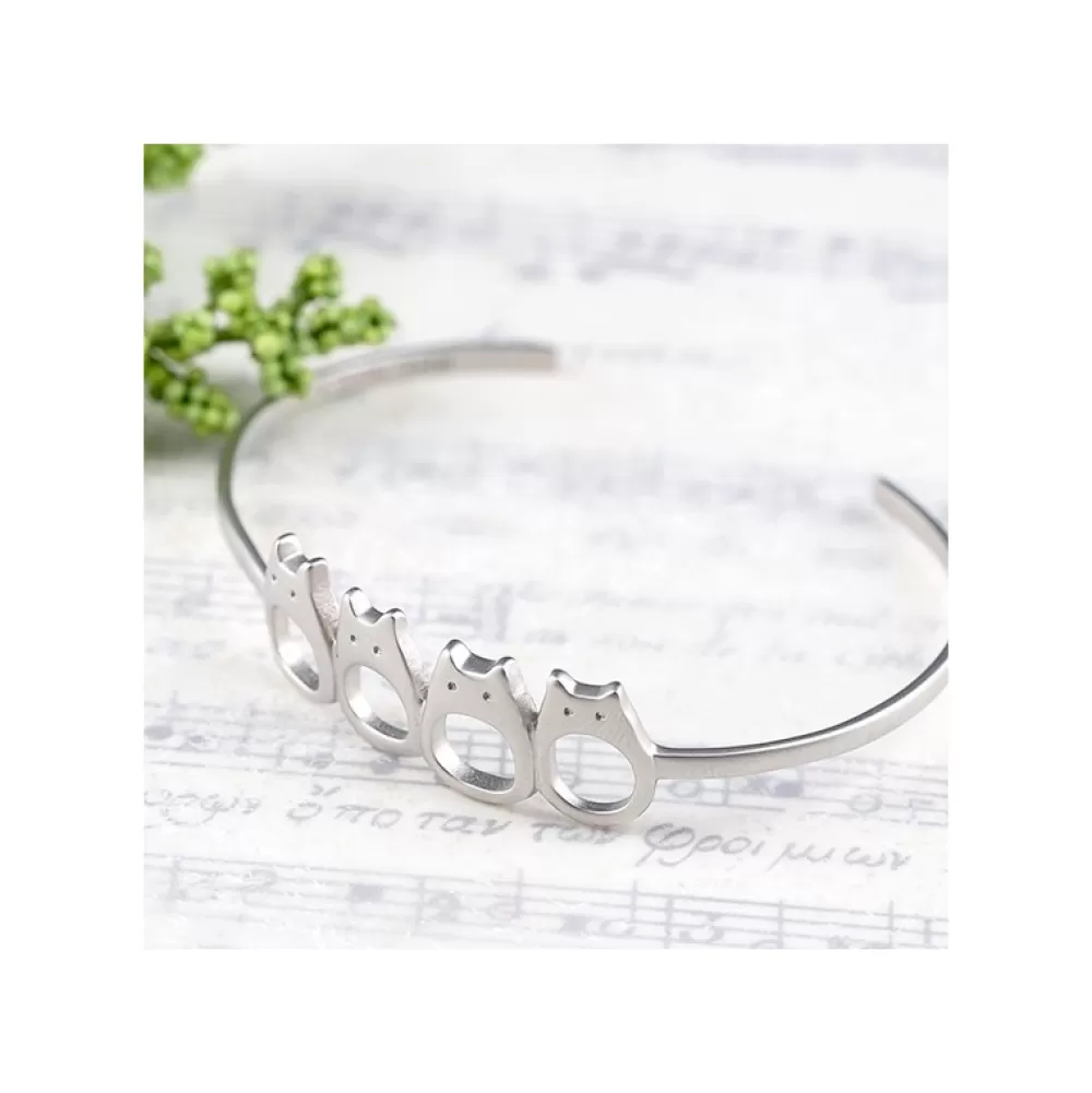 Fashion Bijou Bracelet Guirlande Totoro Blanc Metal- Mon Voisin Totoro Bijoux