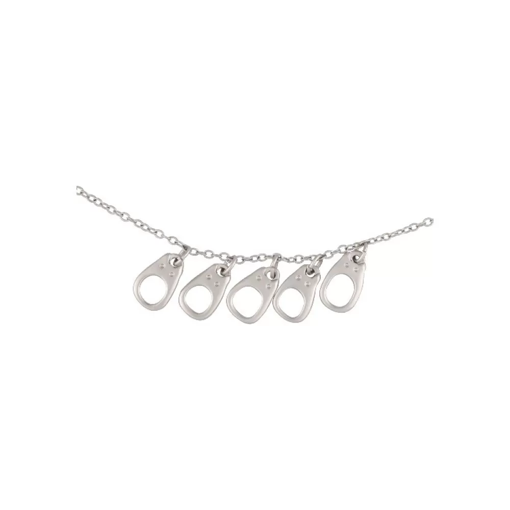 Online Bijou Collier Totoro Blanc Metal- Mon Voisin Totoro Bijoux