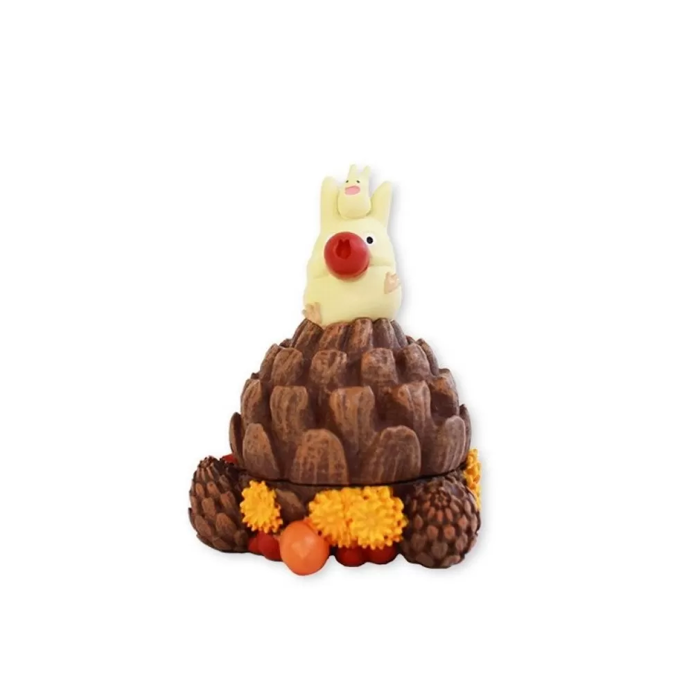 Outlet Boite A Rangement Totoro Blanc Pomme De Pin - Mon Voisin Totoro Boites À Bijoux