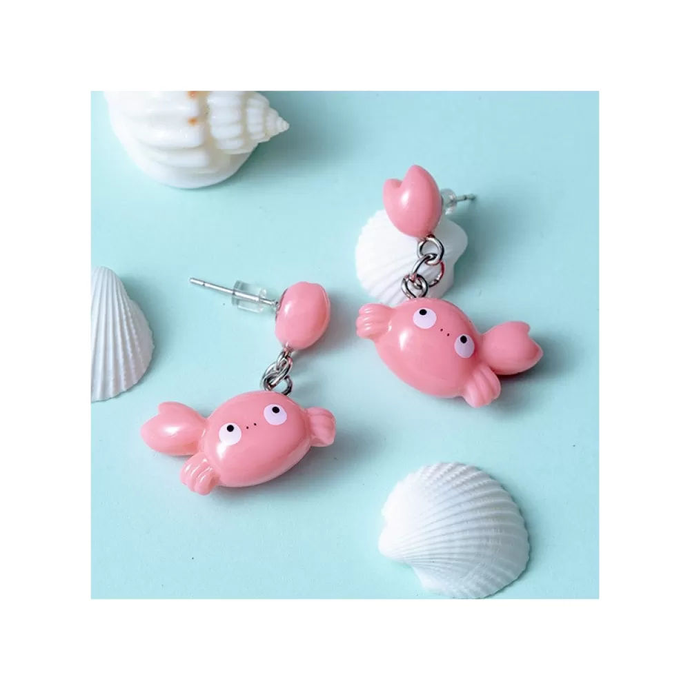 Shop Boucles D'Oreilles Mei Crabe - Mon Voisin Totoro Bijoux
