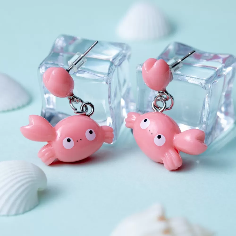 Shop Boucles D'Oreilles Mei Crabe - Mon Voisin Totoro Bijoux