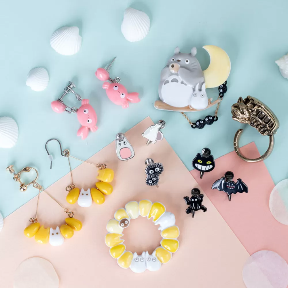 Flash Sale Broche Totoro Ocarina Sous La Lune - Mon Voisin Totoro Pins