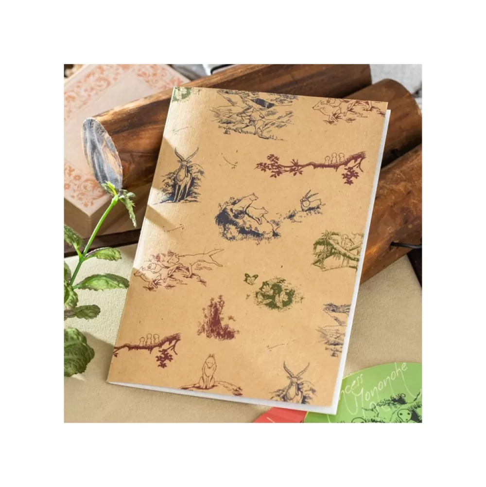 Clearance Carnet De Notes B6 Les Animaux Dans Le Foret - Princesse Mononoke Carnets Et Cahiers