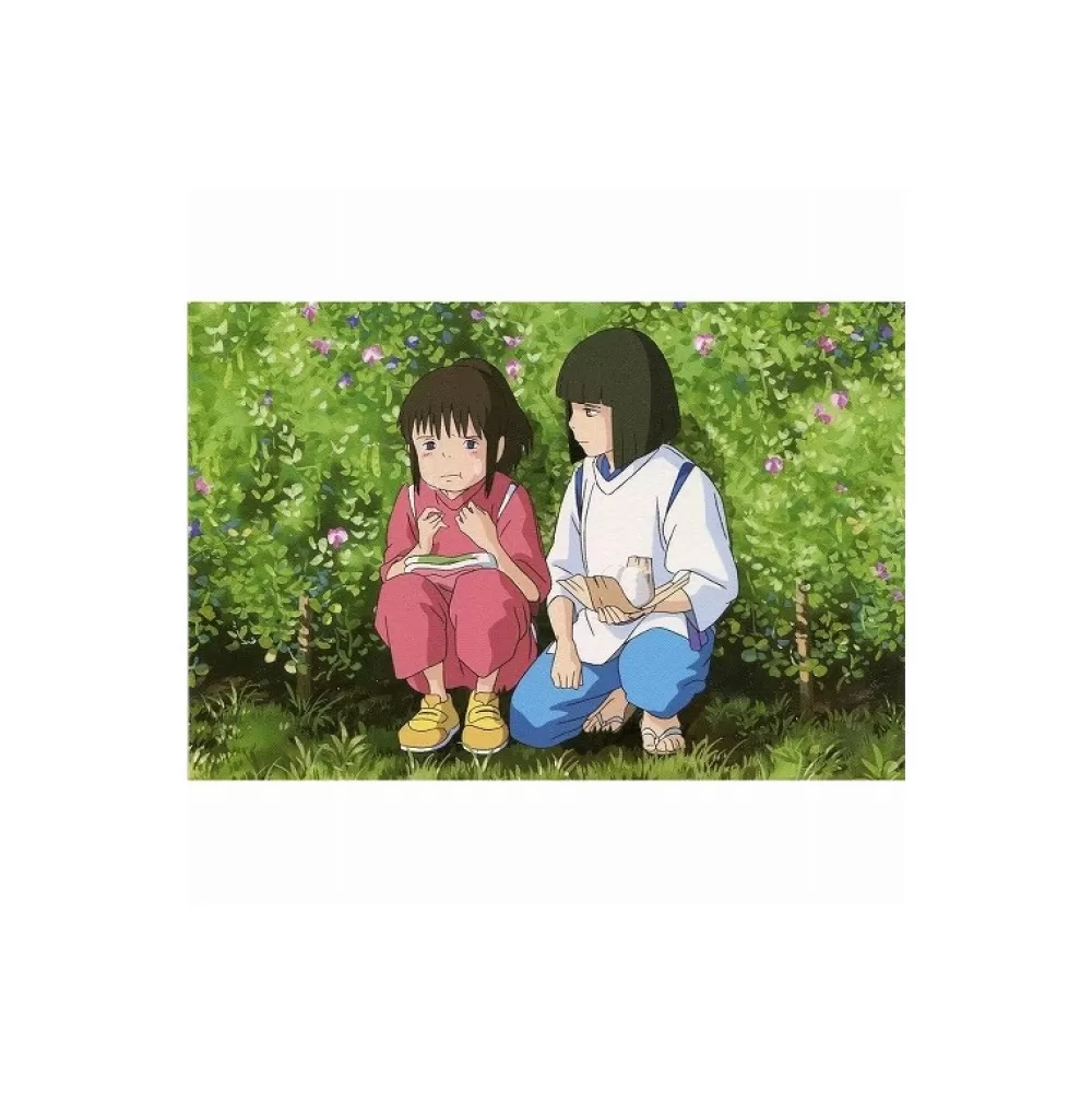 Outlet Carte Postale Chihiro & Haku Onigiri - Le Voyage De Chihiro Cartes Postales Et Papier À Lettres