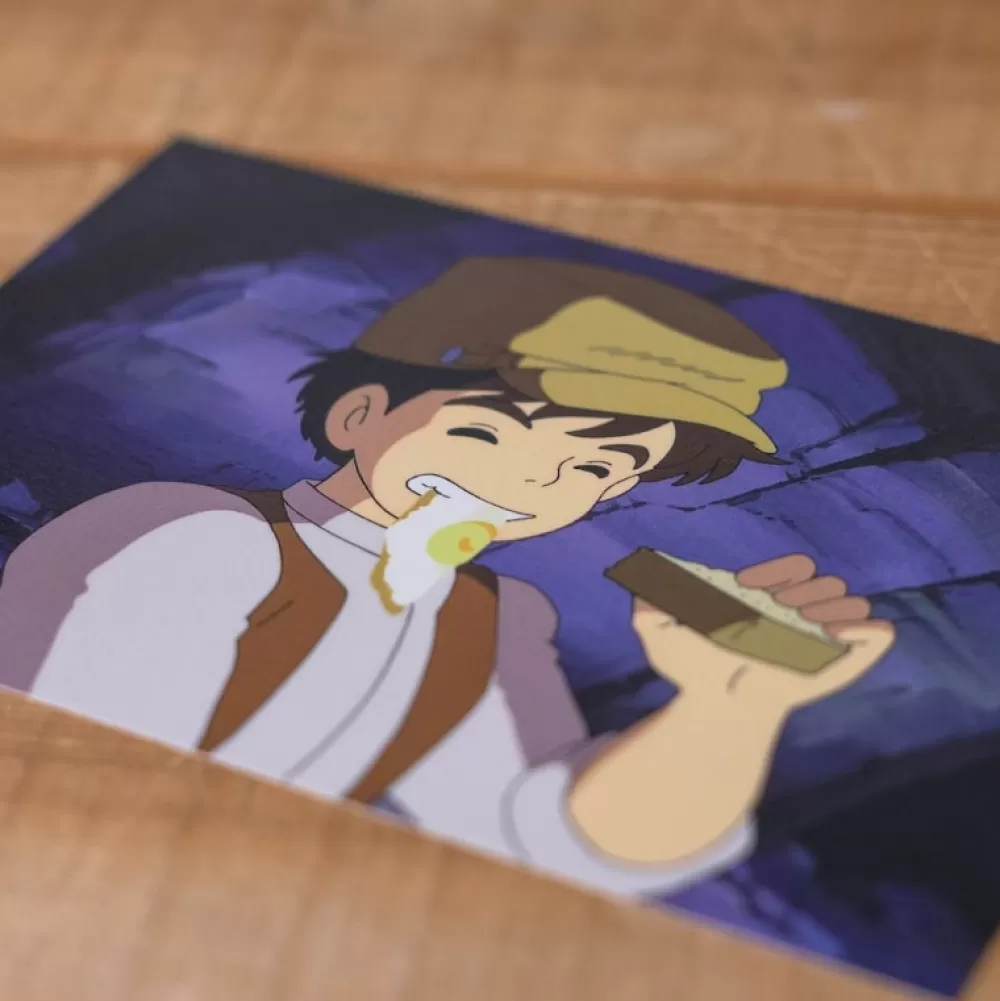 Online Carte Postale Pazu Gouter - Le Chateau Dans Le Ciel Cartes Postales Et Papier À Lettres