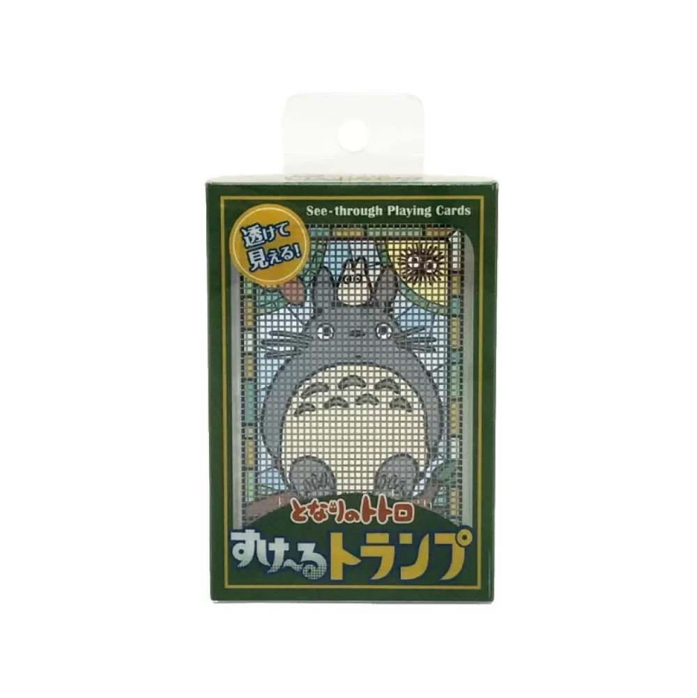 Sale Cartes A Jouer Transparentes Totoro - Mon Voisin Totoro Jeux De Cartes