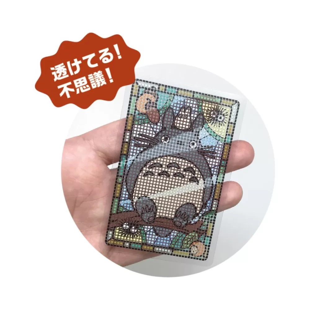 Sale Cartes A Jouer Transparentes Totoro - Mon Voisin Totoro Jeux De Cartes