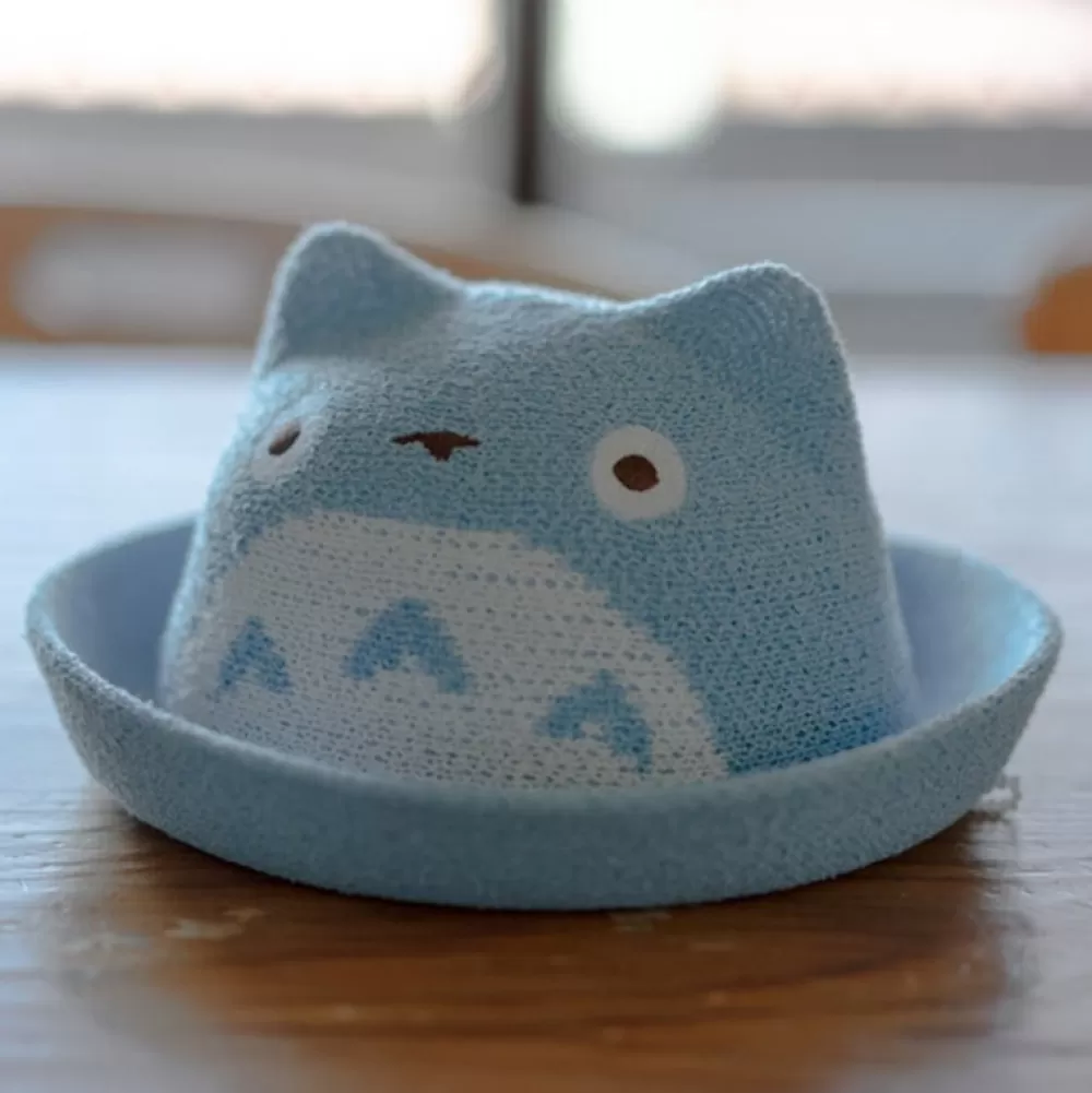 Fashion Chapeau Tricote Enfant Totoro Bleu - Mon Voisin Totoro Accessoires