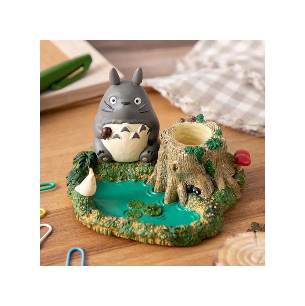 Sale Diorama A Rangement Totoro & Tronc D'Arbre - Mon Voisin Totoro Boites À Bijoux