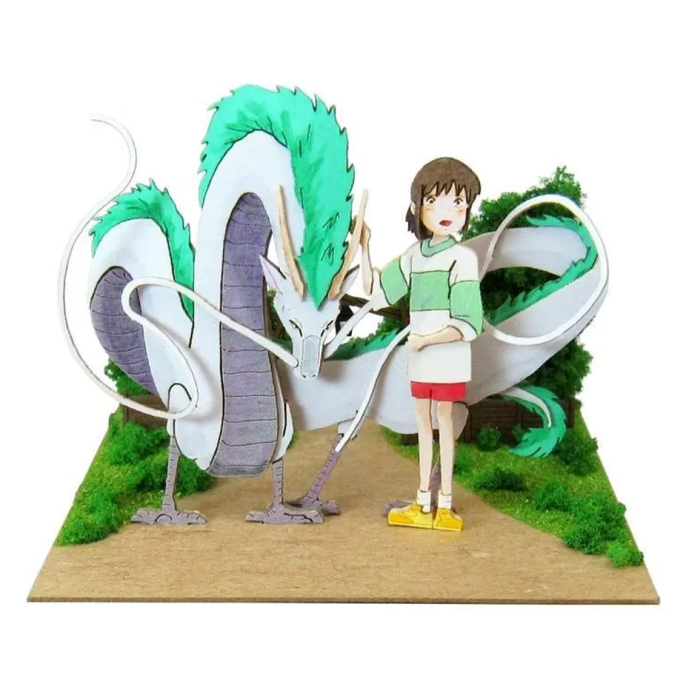 Cheap Diorama Papier Haku Dragon & Chihiro - Le Voyage De Chihiro Loisirs Créatifs