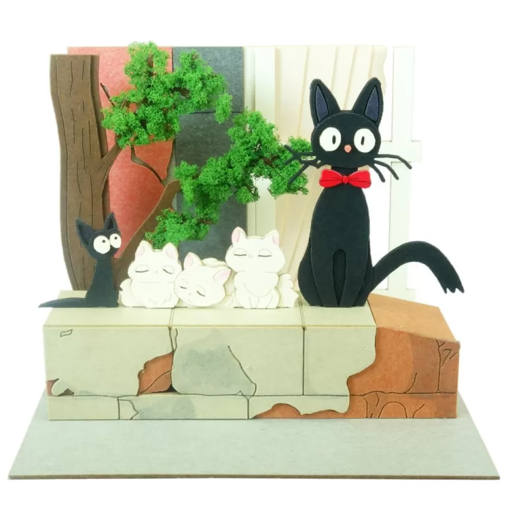 Cheap Diorama Papier Jiji Et Chatons - Kiki La Petite Sorciere Loisirs Créatifs
