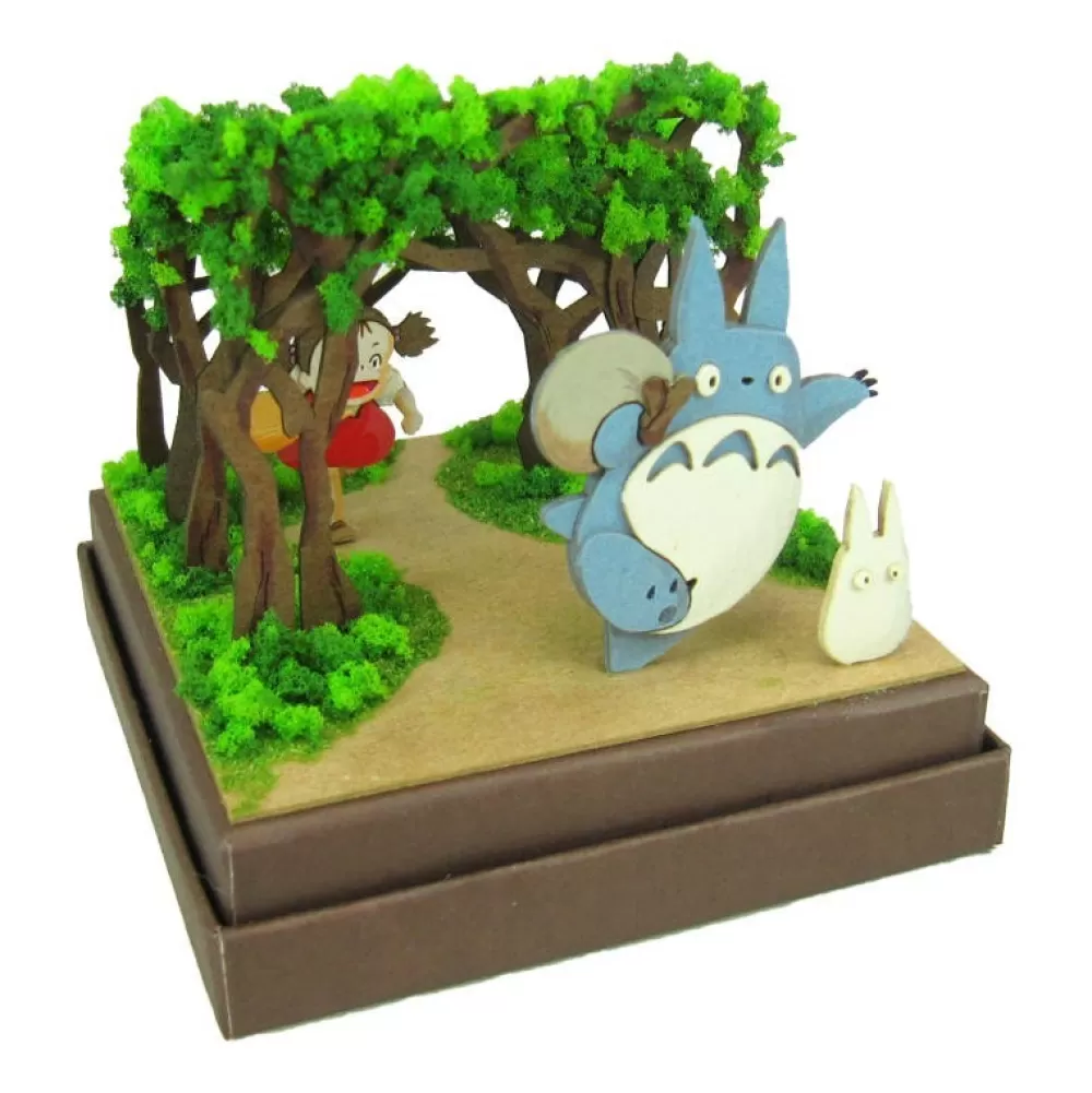 Cheap Diorama Papier Mei & Totoro Tunnel Secret - Mon Voisin Totoro Loisirs Créatifs