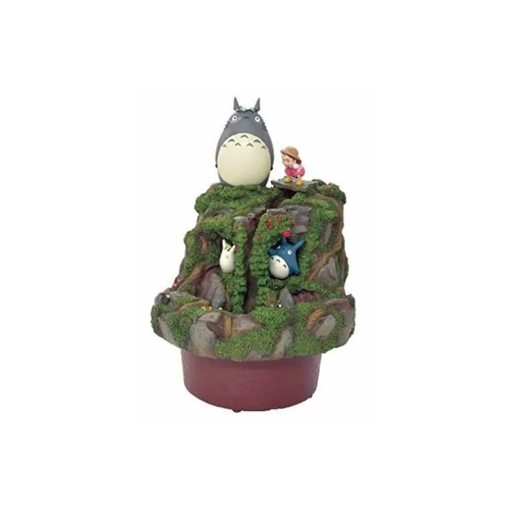 Cheap Diorama Totoro & Mei Jouent Dans La Riviere - Mon Voisin Totoro Décoration