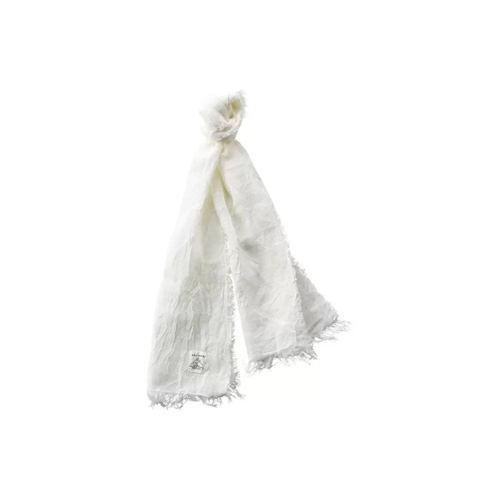 Online Echarpe Chojujinbutsugiga Makimono Blanc Textile