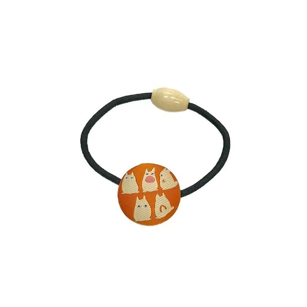Shop Elastique A Cheveux Plein De Totoro Blanc - Mon Voisin Totoro Accessoires