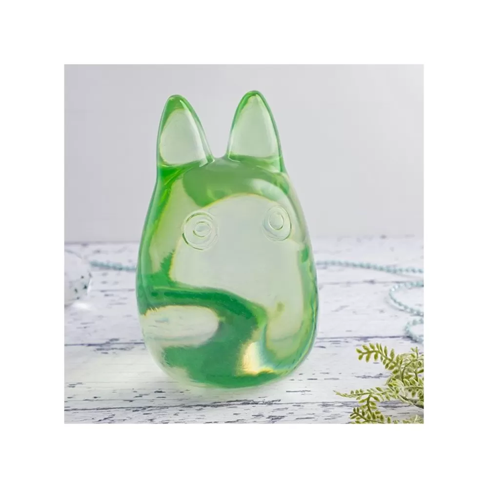 Clearance Figurine Cristal Vert Totoro Blanc - Mon Voisin Totoro Statues
