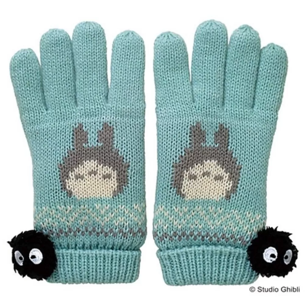 Outlet Gants Totoro Hiver Bleu – Mon Voisin Totoro Textile