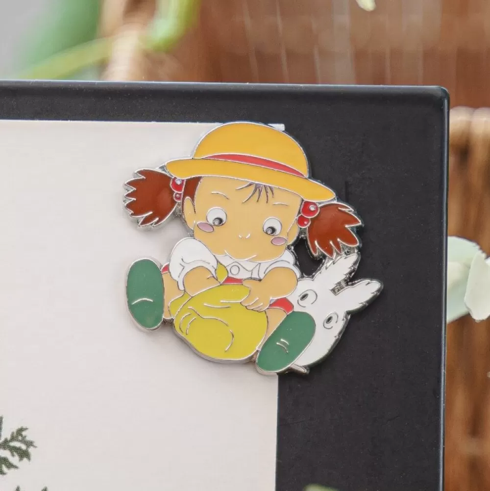 Discount Magnet Mei Et Totoro Blanc - Mon Voisin Totoro Magnets
