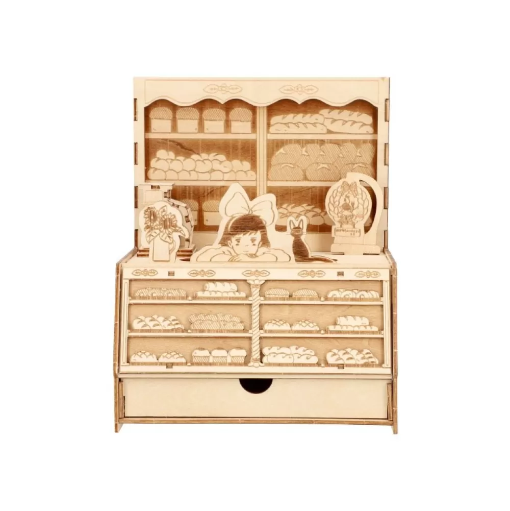 Hot Maquette En Bois Kigumi Boulangerie - Kiki La Petite Sorciere Loisirs Créatifs
