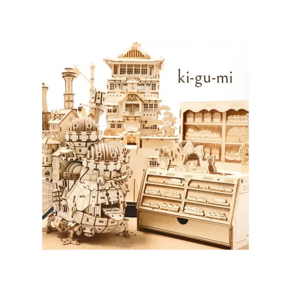 Hot Maquette En Bois Kigumi Boulangerie - Kiki La Petite Sorciere Loisirs Créatifs