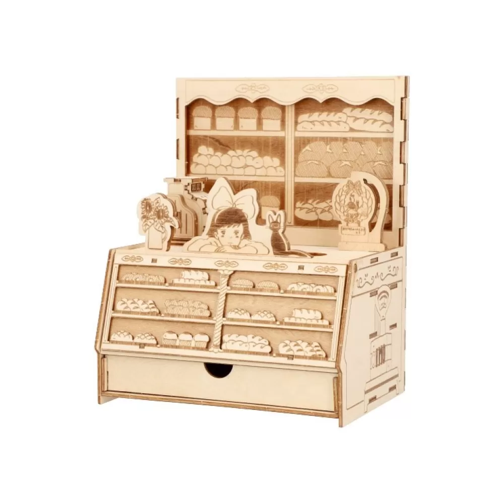 Hot Maquette En Bois Kigumi Boulangerie - Kiki La Petite Sorciere Loisirs Créatifs