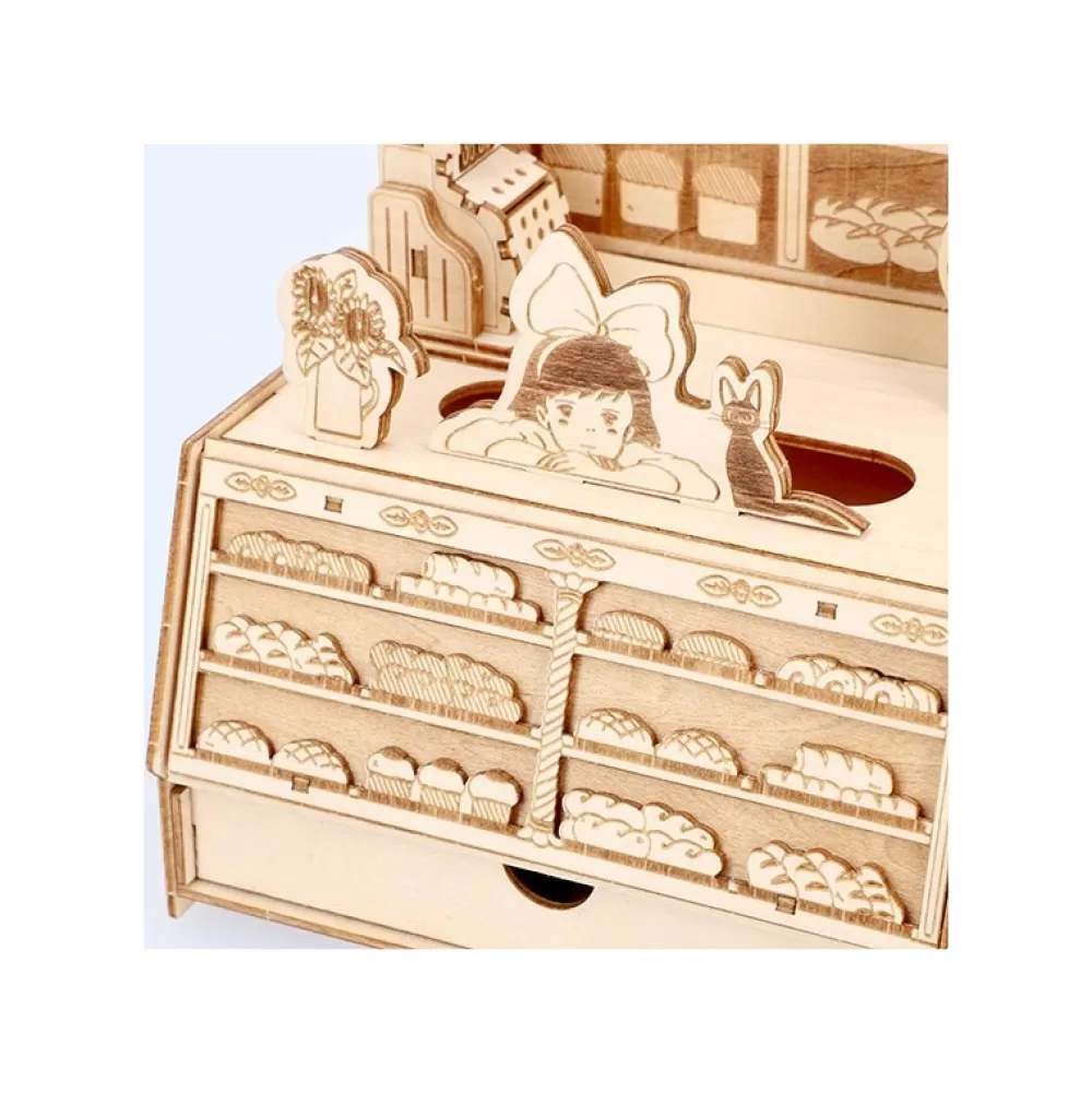Hot Maquette En Bois Kigumi Boulangerie - Kiki La Petite Sorciere Loisirs Créatifs