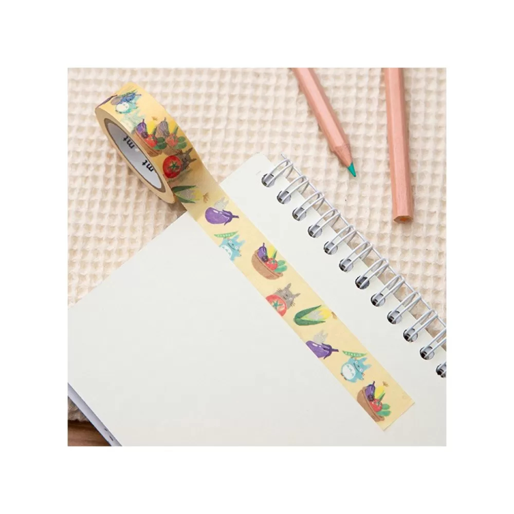 Store Masking Tape Break Time Legumes - Mon Voisin Totoro Petit Matériel