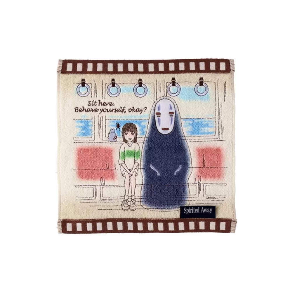Outlet Mini Serviette Cellulo Chihiro Dans Le Train - Le Voyage De Chihiro Linge De Maison