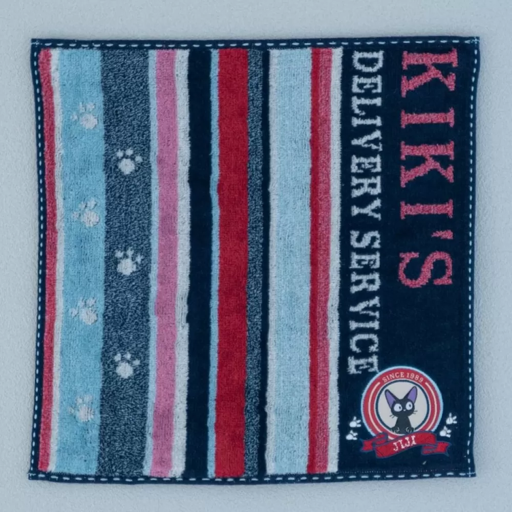 Clearance Mini Serviette Empreintes Pattes Jiji 25X25 Cm - Kiki La Petite Sorci Linge De Maison