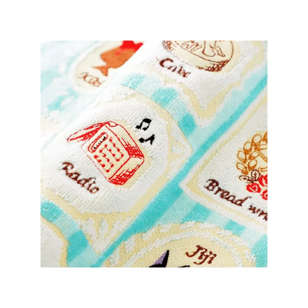 Cheap Mini Serviette Galerie De Tableaux 25X25 Cm - Kiki La Petite Sorciere Linge De Maison