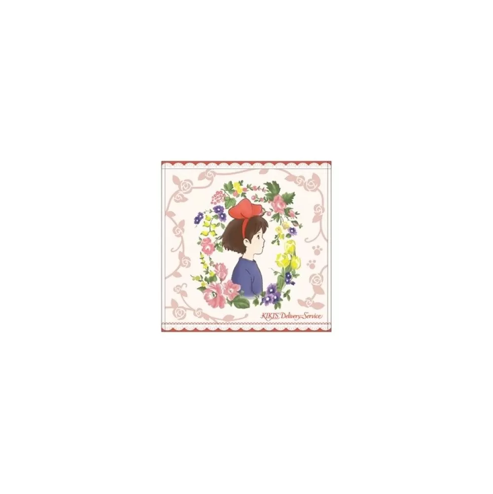 Online Mini Serviette Portrait Kiki 25X25 - Kiki La Petite Sorciere Linge De Maison