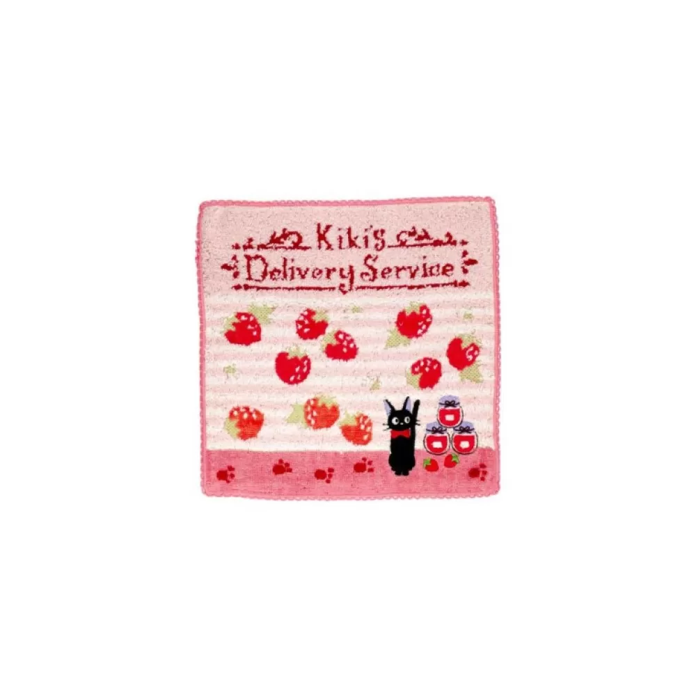 Cheap Mini Serviette Rose L'Heure Du Gouter - Kiki La Petite Sorciere 23×23 Linge De Maison