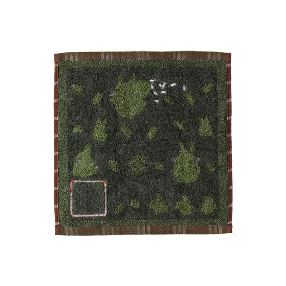 Discount Mini Serviette Vert Automne 25X25 Cm - Mon Voisin Totoro Linge De Maison