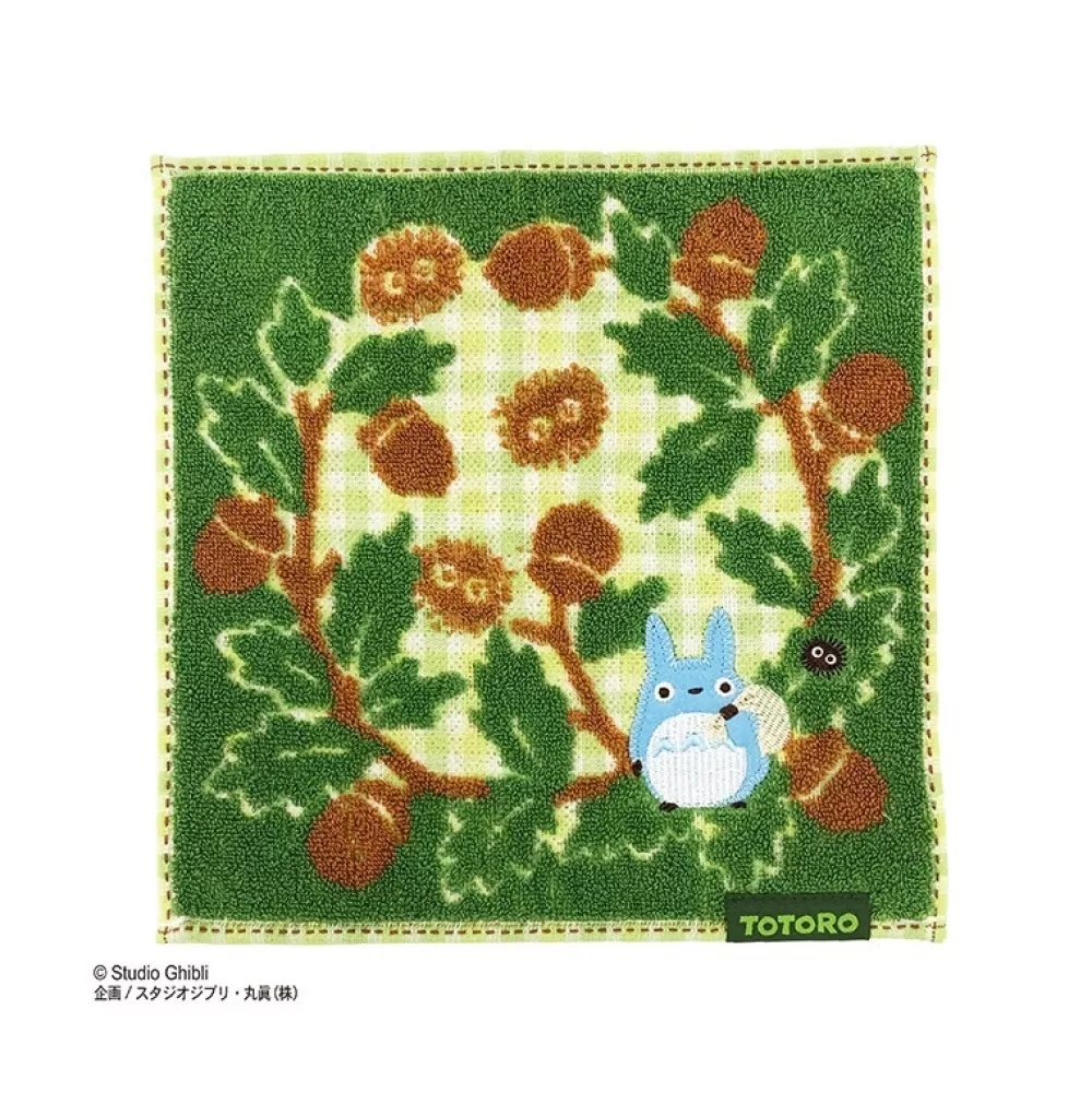 Outlet Mini Serviette Verte Le Prefere De La Foret 23×23 - Mon Voisin Totoro Linge De Maison