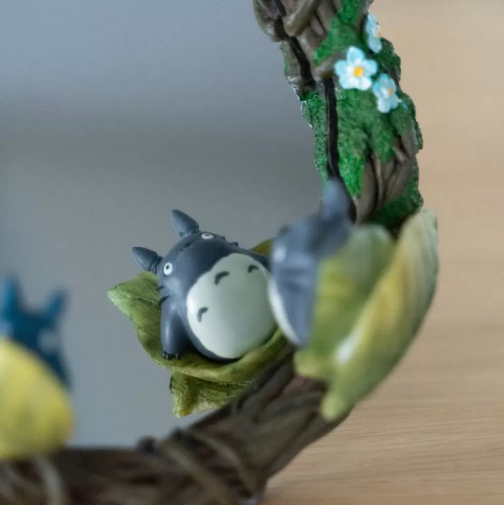 Clearance Miroir Totoro Guirlande De Fleurs- Mon Voisin Totoro Décoration