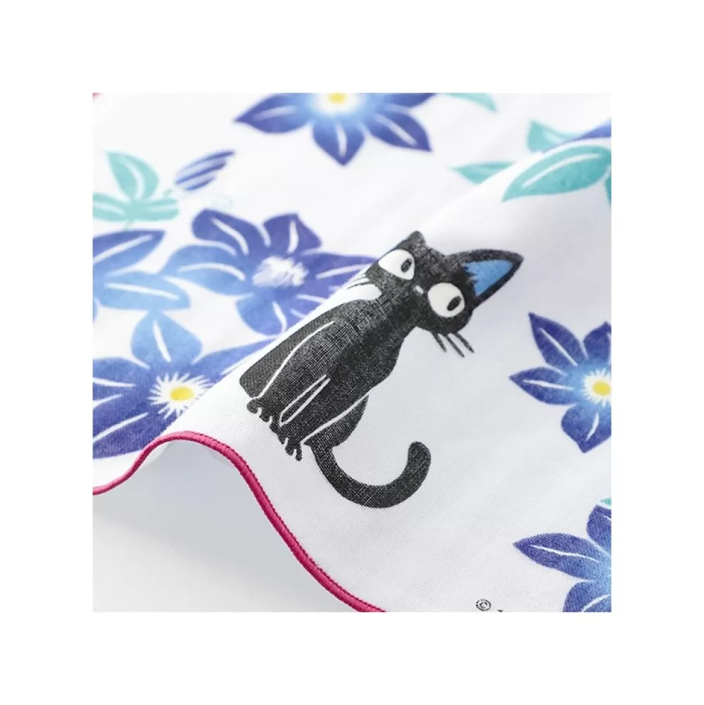 New Mouchoir De Tulle Clematites - Kiki La Petite Sorciere Textile