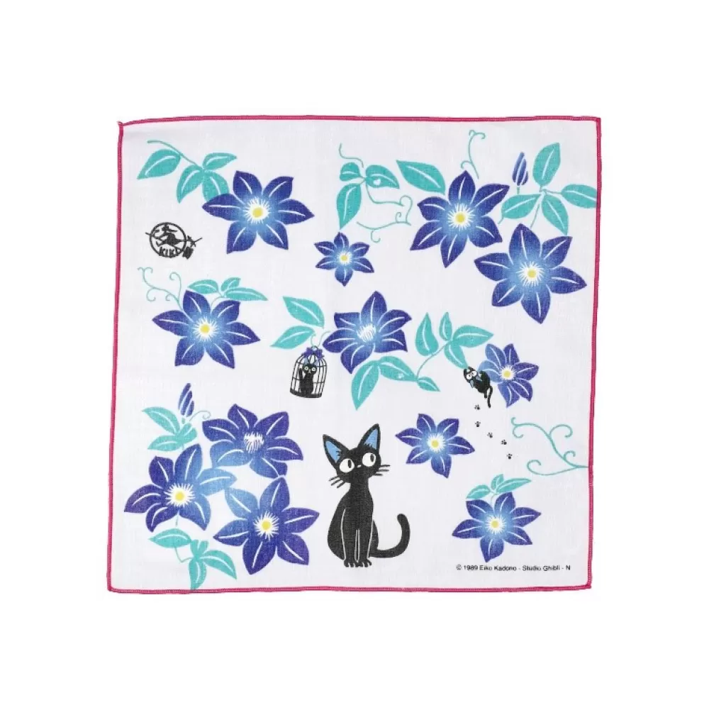 New Mouchoir De Tulle Clematites - Kiki La Petite Sorciere Textile