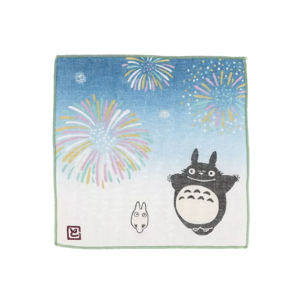 Shop Mouchoir Feux D'Artifices - Mon Voisin Totoro Textile
