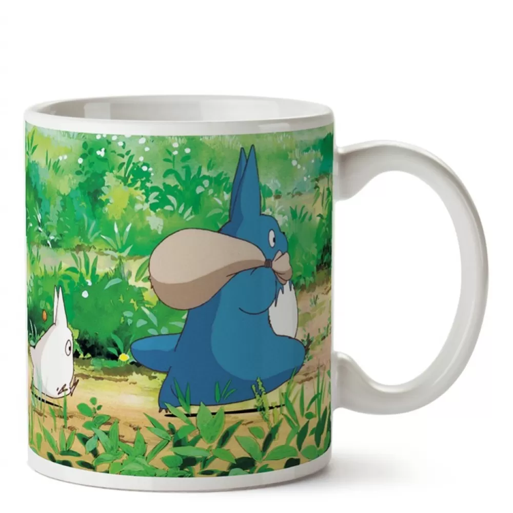 Shop Mug Ghibli 08 - Totoro Bleu Et Blanc - Mon Voisin Totoro Cuisine Et Table