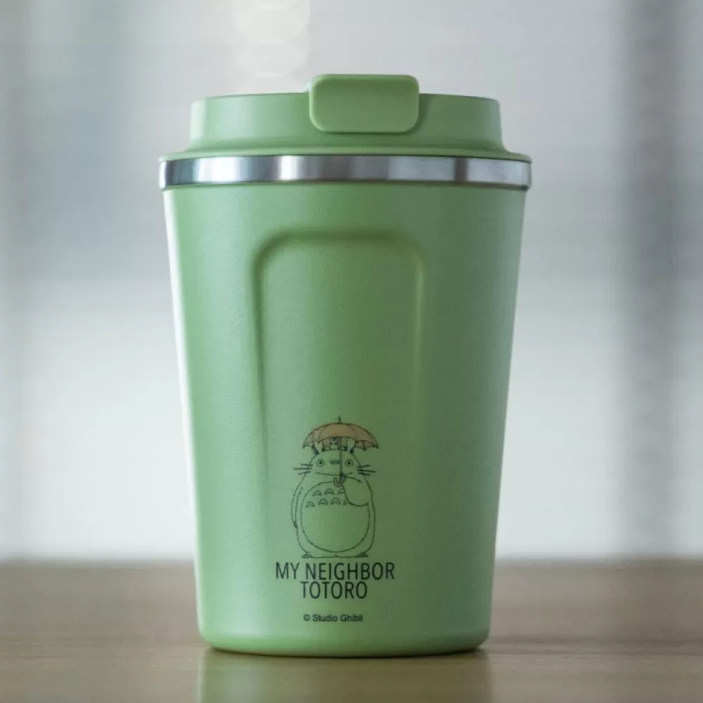 Sale Mug Isotherme 350Ml Vert Mat - Mon Voisin Totoro Cuisine Et Table