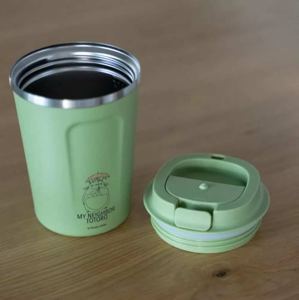 Sale Mug Isotherme 350Ml Vert Mat - Mon Voisin Totoro Cuisine Et Table
