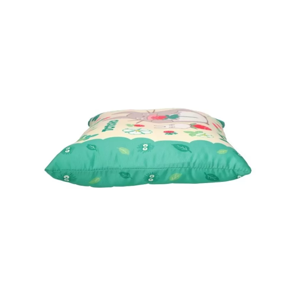 Shop Oreiller Totoro Fraises 28 X 39 Cm - Mon Voisin Totoro Décoration