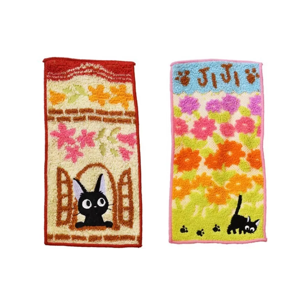 Cheap Pack 2 Mini-Serviettes Jiji 20 X 10 Cm - Kiki La Petite Sorciere Linge De Maison