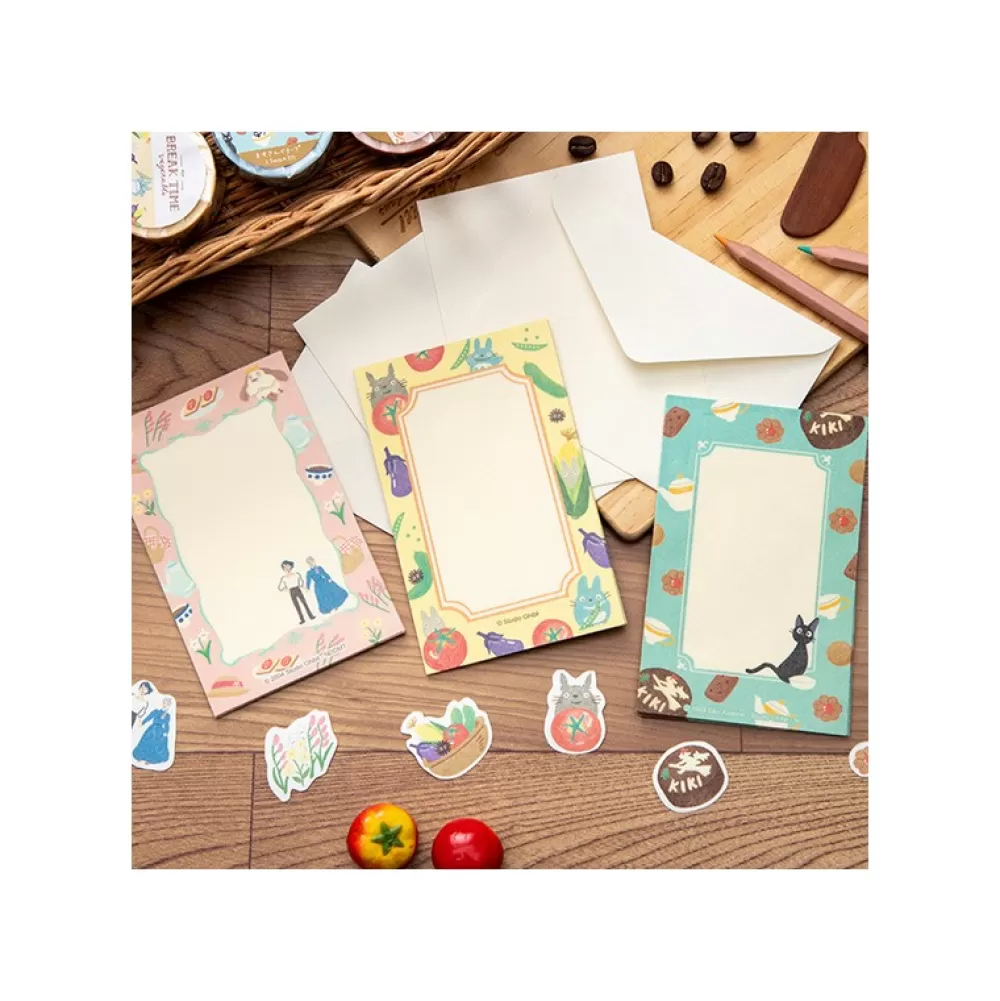 Fashion Papier À Lettres Break Time Cookies - Kiki La Petite Sorciere Cartes Postales Et Papier À Lettres