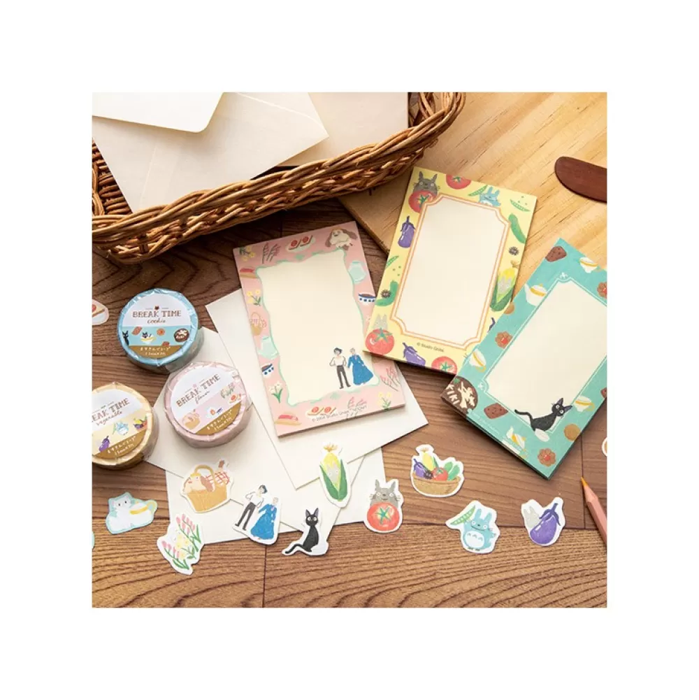 Fashion Papier À Lettres Break Time Cookies - Kiki La Petite Sorciere Cartes Postales Et Papier À Lettres